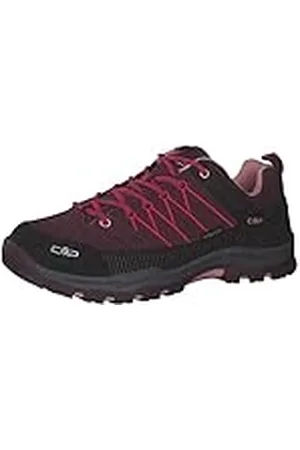 CMP Kids Rigel Low Trekking Shoes WP, Vandring Skor, Prugna Peach, 35 EU