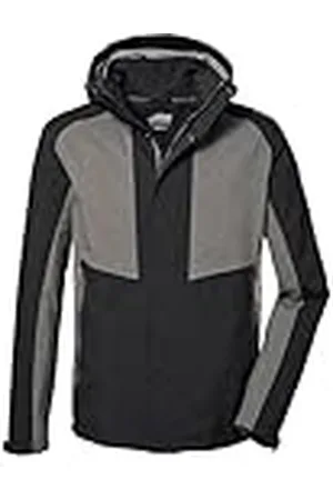 Killtec KOS 54 MN Jckt Funktionell är vattentät/utomhusjacka med avtagbar dragkedja, , 4XL herr, , 4XL