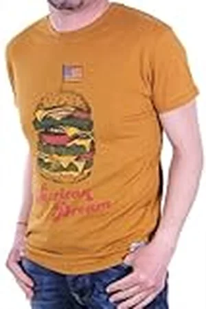 JACK & JONES Jack and Jones mäns hög hastighet rund hals kortärmad t-shirt