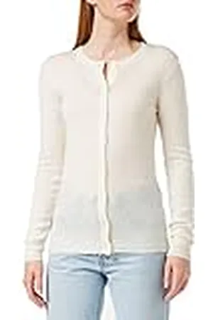 SPARKZ COPENHAGEN Dam ren kashmir rund hals cardigan jumper, , XL