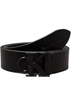 Calvin Klein Jeans herrbälte av läder, Svart, 85