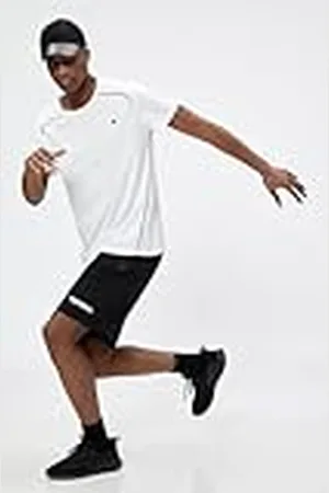 Koton Herr sport dragsko fotboll tryckt ficka detaljerade shorts, , XXL