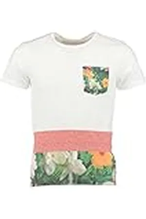 JACK & JONES Jack and Jones mäns rund hals blommig kortärmad t-shirt, , M