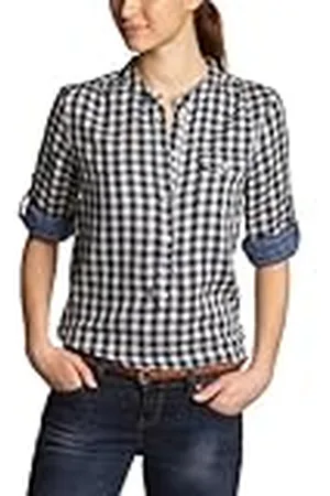 Blend Dam långärmad tröja 2521 skjortblus Regular Fit