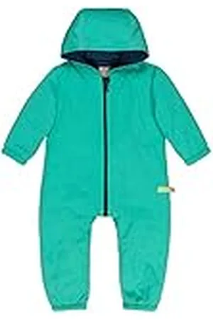loud + proud Unisex baby vattenavvisande, vadderad jumpsuit av ekologisk bomull, GOTS certifierad snödräkt, , 50/56 cm