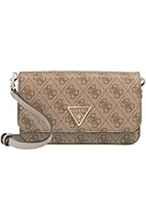 Guess Noelle XBODY Flap Organizer, Damväska, Latte Logo, Unik, Latte Logo