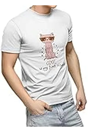 Bonamaison TRTSNW100021-M T-shirt, vit, M unisex-vuxen, , M