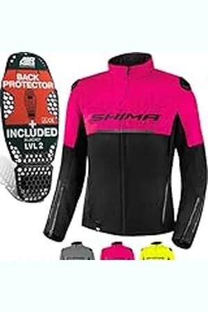 Shima DRIFT LADY motorcykeljacka för kvinnor lätt andningsbar sommar nät dam stad motorcykeljacka med CE rygg axel armbåge skyddsdynor bredd justerbar kvinna ( , XS)
