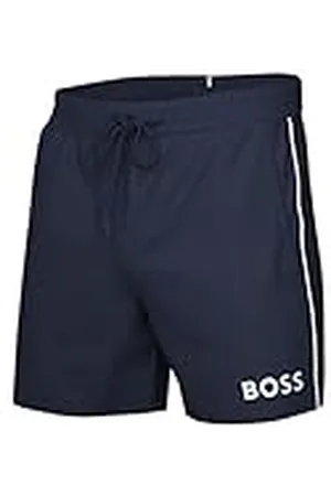 HUGO BOSS Herr medellånga snabbtorkande badbyxor, , XXL