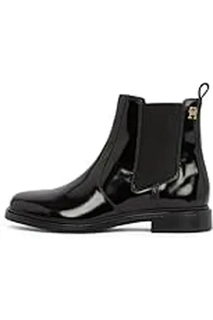 Tommy Hilfiger Kvinnors Chelsea abrasivato läder FW0FW08575 stövlar, , 5 UK, , 38 EU