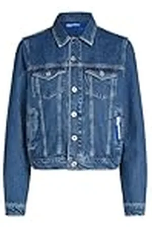 Karl Lagerfeld Klj vanliga jeans Essential denimjacka, kvinnor, , XS, , XL