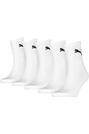 PUMA Unisex Short Crew Strumpor, , 35-38, Paket med 5