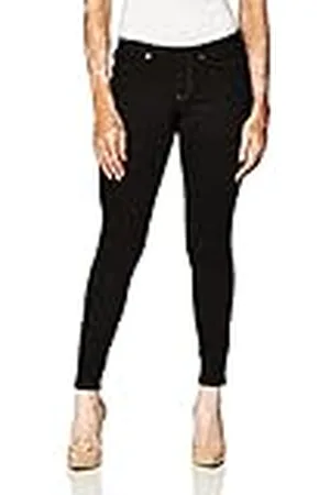 HUE Enfärgade original Jeanz denim legging strumpor för kvinnor