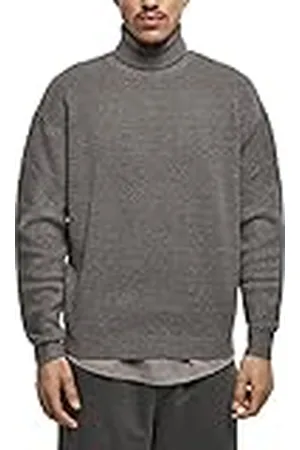 Urban classics Tröja med oversized Roll Neck för män, , L