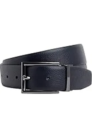 Hackett Reversibel bälte för män, Blå, 34