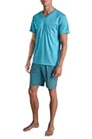 Calida Relax Streamline kort pyjamas herr, tillverkad av 100% bomull, , 50