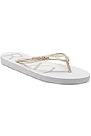 Roxy Damer Viva Sparkle sandaler, vit/champagne, 41 EU, , 41 EU