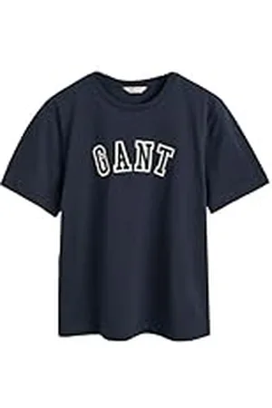 GANT REL Logo C-Neck T-shirt, , XS