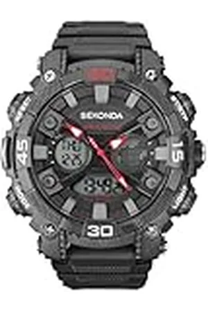 Sekonda Digital klocka för män med digital display, , armband