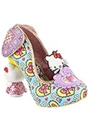 Irregular Choice Kvinnors stjärna av showpumpen, Blå - - 38.5 EU