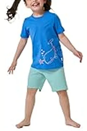 Schiesser Flickpyjamas kort flickor värld pyjamasset, akvarium_182562, 92, , 92 cm