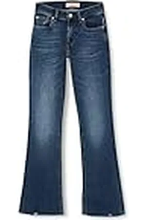 7 for all Mankind Dam Bootcut Tailorless Luxe Vintage with Worn Out Home Pants, , 24W x 24L