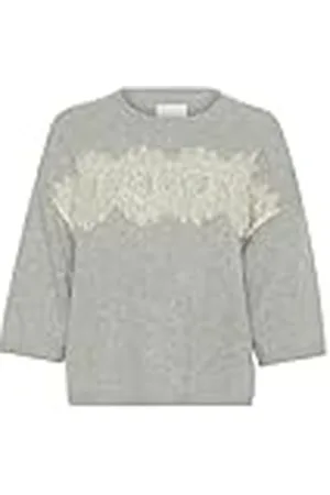 Part Two LukayaPW kvinnlig boxy fit 1/2 ärm pullover, , S