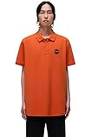 Napapijri Epy Short Sleeve Pikétröja Orange Storlek XL, , XL