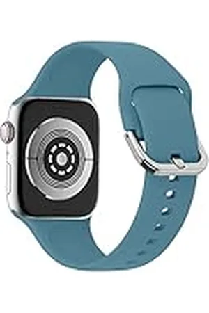 lopolike Kompatibelt med Apple Watch-armband 42 mm, för kvinnor/män, mjukt silikonband, ersättningsarmband för Apple Watch Series 8/7/iWatch Series 8 7 6 5 4 3 2 1 SE, YellowA1, , 42mm