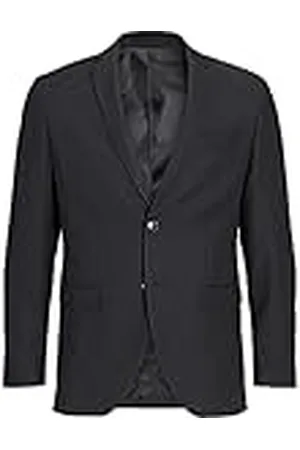 JACK & JONES Herr jprsolaris kavaj noos Blazer, svart, 44