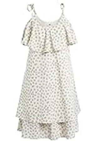 myMo UCY damklänning med volang 12522857-UC01, Hellgul, S, , S