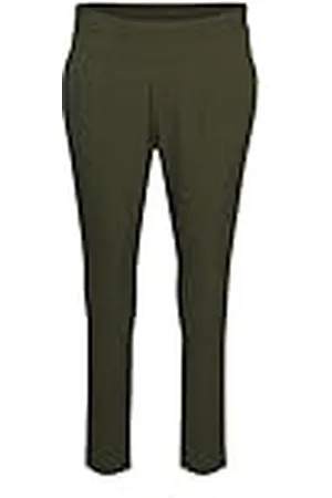 Kaffe Kcjia byxor för kvinnor, sweatpants, khaki, 48
