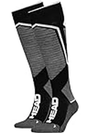 Head Unisex knä-High Performance V-formade skidstrumpor, svart kombination, 35/38, , 35-38 EU