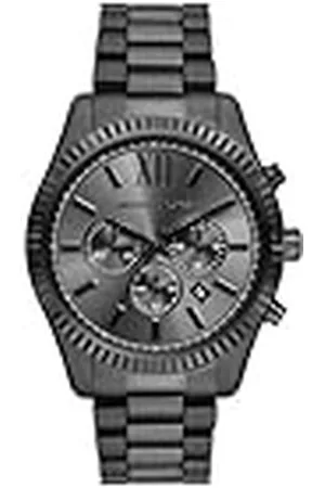 Michael Kors Lexington Herrklocka, kronografverk med armband i rostfritt stål eller läder