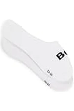 HUGO BOSS Herr 2P SL Uni Logo CC strumpor av elastisk bomullsblandning i tvåpack, , 45/46 EU