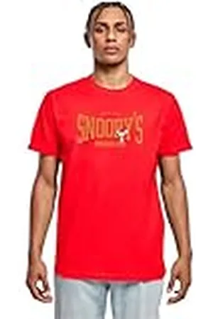 Merchcode Herr toppar Peanuts – Strength Club T-shirt rund hals, normal passform, bomull 100 percent, M, , M