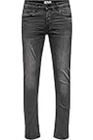 Only & Sons Onsloom Slim Wash Blk 0447 Dia DNM Noos, , 38W / 34L