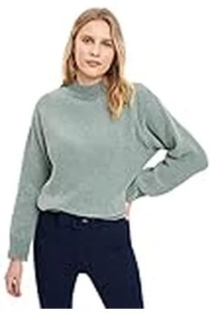 DeFacto Tröja normal passform för kvinnor – polotröja för toppar dam ( , 3XL), , 3XL