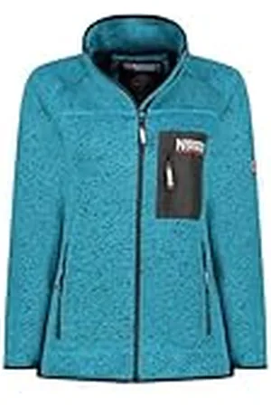 Geographical Norway Title Lady Varm fleece för kvinnor, varm dragkedja, höst, vinter, vår, varm, dam, långärmad tröja med mjuk päls komfort utomhus ( , L), , L