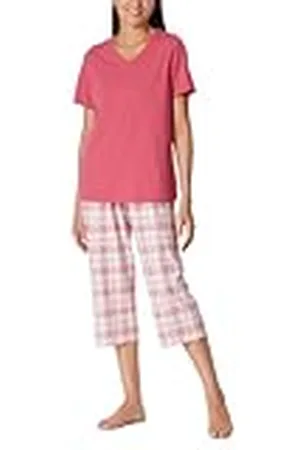 Schiesser Dampyjamas 3/4 kort bomull-komfort Essentials pyjamasset, , 36, , 36 SE