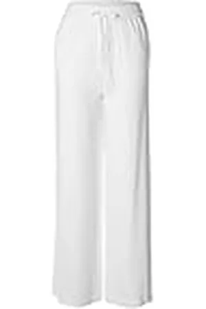 SELECTED Damer Slfviva-gulia Hw Long Linen Pant Noos tygbyxor, , 34