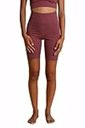 GIRLFRIEND COLLECTIVE Women’s Sports Shorts High-Rise Rib, Running Shorts with back pocket, Short Leggins, High-Waist Shorts for Running and Fitness, Gym and Cycling Shorts