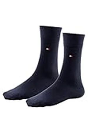 Tommy Hilfiger Tommy hjälpreda herrstrumpor, klassisk 2-pack