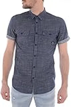 JACK & JONES Jack and Jones herr Erik Two Pocket Camp slim fit kortärmad fritidsskjorta, , S