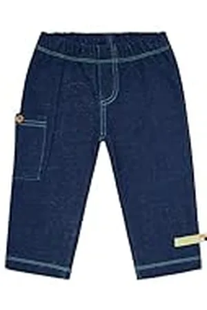 loud + proud Unisex barn jeans utseende byxor, , 86-92