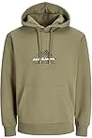 JACK & JONES JACK&JONES JCOLIMA Logo Sweat Hood BF, , XS