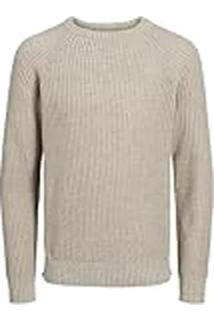 JACK & JONES Jjjones stickad crew neck stickad tröja, , M