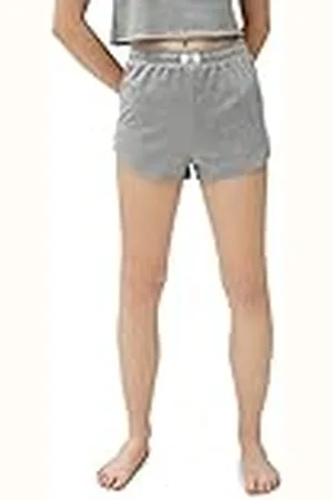 Koton Dam dag detalj elastisk midja pyjamas botten shorts, , M