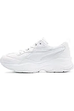 PUMA Flickor Cilia Jr Sneaker, Vit vit brud ros 02-38.5 EU