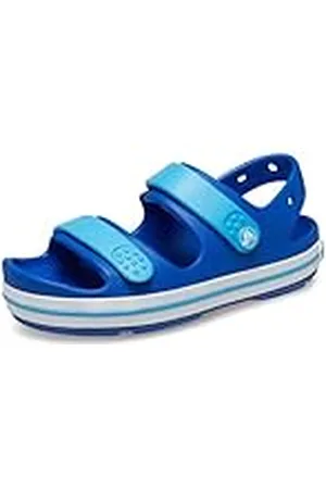 Crocs Crocband Cruiser Sandal K, Unisex Barn Sandal, Blå Bolt Venetian Blue, 28/29 EU